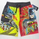 DC COMICS Boy's Size 5/6 BATMAN Swim Shorts, NEW
