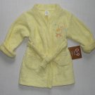 CARTER'S Girl's, Boy's 0-9 Months Yellow Terry Robe, DUCK, NEW