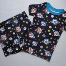 THE CHILDREN'S PLACE Boy's Size 3 SPACE Shorts Pajama Set, NEW