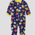 THE CHILDREN'S PLACE  Boy's 3T SPACE Fleece Pajama Sleeper
