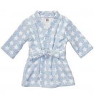 CARTER'S Boy's 0-9 Months Light Blue Star Bath Robe, NEW