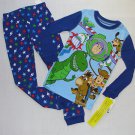 DISNEY TOY STORY Boy's Size 4 WOODY, BUZZ, REX, BULLSEYE Pajama Set, NEW