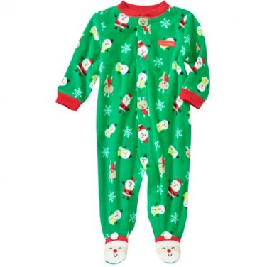 Carter's Boy's 0-3 Months My First Christmas Pajamas