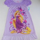 DISNEY PRINCESS RAPUNZEL Girl's Size 7/8 Purple Nightgown, NEW