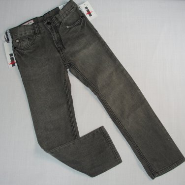 JEANS BY BUFFALO Girl's Size 6 Slim SPENCER Light Black Denim Jeans, NEW