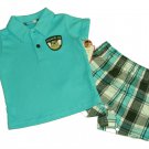 CARTER'S JUST ONE YOU Boy's 6 Months Chicks Dig Me Shirt, Shorts Outfit, Set NEW