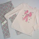 KIDS HEADQUARTER'S Girl's 5 Shirt, Pants, Pink Fleece Coat Jacket Outfit, Set
