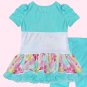 DISNEY Girl's Size 4T MINNIE MOUSE Shrug Tunic, Leggings Set, Outfit, NEW