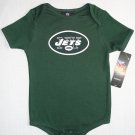NFL Team Apparel Reebok Boy's 18 Months NEW YORK JETS Romper, Bodysuit, NEW