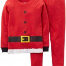 CARTER'S 4T CHRISTMAS Holiday SANTA Clause Suit Pajama Pants Set, NEW