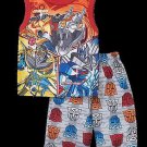 TRANSFORMERS AUTOBOTS Boy's Size 8 Pajama Shorts Set, DINOBOT, OPTIMUS
