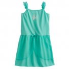 CARTER'S Girl's Size 8-10 Teal Green Princess Castle Nightgown, Pajama