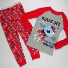 GARANIMALS Boy's 4T SPACE SHUTTLE SHIP Blast Off Pajama Pants Set