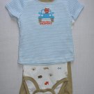 CARTER'S CHILD OF MINE Boy's 6-9 Months 3-Piece Outfit, WILD ABOUT MOMMY