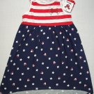 DISNEY Girl's Size 3T Red White Blue Stars Stripes MINNIE MOUSE