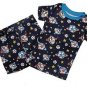 THE CHILDREN'S PLACE Boy's Size 3 SPACE Shorts Pajama Set