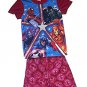 Marvel Boy's Size 4/5, 6/7 OR 8 Superheroes Spidey, Avengers Pajama Shorts Set