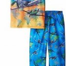 Disney Planes Boy's Size 4/5 Polyester Short-Sleeved Pants Pajama Set