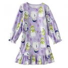 CARTER'S Girl's Size 4/5 Christmas Snowman Fleece Nightgown, Gown