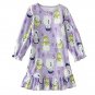 CARTER'S Girl's Size 4/5 Christmas Snowman Fleece Nightgown, Gown