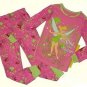 DISNEY FAIRIES Girl's Size 5 TINKERBELL One With Nature Pajama Set