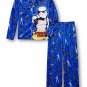 STAR WARS Boy's Size 4/5 STORM TROOPER Flannel Coat Pajama Set
