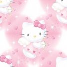 HELLO KITTY Girl's Size 4T Fleece Pink Puppet Pajama Pants Set