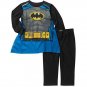 BATMAN Boy's Size 6, 8 or 10 Caped Costume Graphic Pajama Set