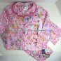 Girl's Size 8 Team Shopkins Apple Blossom, Poppy Fleece Pajama Set