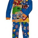 MARVEL AVENGERS Boy's Size 5T Cotton Pajama Set, Hulk, Thor, Ironman