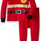 The Children's Place 0-3 Months Fireman Boys' 2 Piece Long Sleeve Pajama Set