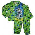 TOY STORY Buzz Lightyear Boy's 3T Flannel Coat Pajama Set, PJ'S