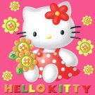 Sanrio HELLO KITTY Stars Girl's Size 4 Pink Fleece Pajama Pants Set