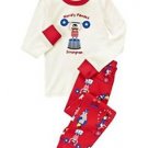 Gymboree Boy's Size 8 World's Famous Strongman Circus Pajama Set