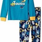 Toddler Boy's Size 3T OR 4T Construction Vehicles Built Tough Jersey Pajama Set