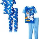 Frozen's Olaf 'So Hot I'm Cool' 4-piece Cotton Size 4 Pajama Set