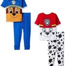 Paw Patrol Boy's Size 3T OR 4T Marshall and Chase Graphic Pajama Sets