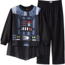 STAR WARS DARTH VADER CAPED PJ SET Boy's Size 6, 8 OR 10 Pajama Pants Set