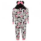 MINNIE MOUSE Girl's Size 4 Hooded Fleece Blanket Sleeper