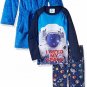 BUNZ KIDZ Boy's Size 5 OR 6 I NEED MY SPACE Astronaut Fleece Robe Set