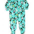CARTER'S Girl's Size 4 Fleece Winter PENGUIN and BUNNY Footed Pajama Sleeper