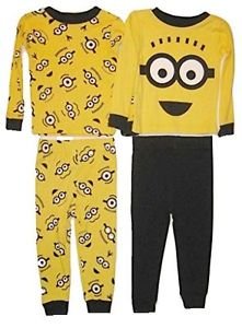 Despicable Me Boys 4-pc Mix & Match Pajama Set Size 4
