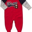 CARTER'S Boy's 18 Months MOMMY'S LITTLE CHAMP Monkey Pajama Sleeper