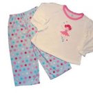 CARTER'S  JUST ONE YEAR Girl's 2T BALLERINA Dance Pajama Set