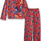 SPIDER-MAN Boy's Size 8 OR 10 GO SPIDEY Flannel Pajama Pants Set