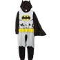 DC COMICS Boy's Size Medium 8 Cape BATMAN Fleece Footless Blanket Pajama Sleeper