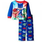 AME Boys' 3T Pj Masks 2-Piece Fleece Pajama Set, Catboy, Owlette, Gekko