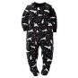 CARTER'S Boy's Size 6 OR 7 Outer Space Ships Fleece Footed Pajama Sleeper