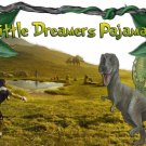 Carter's Boys 3T, 4T OR 5T DINOSAUR CAMOUFLAGE DINO Fleece Footed Pajama Sleeper