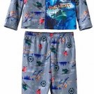 Disney Planes Dusty, Windlifter, Blade Boy's 3T Gray Flannel Coat Pajama Set